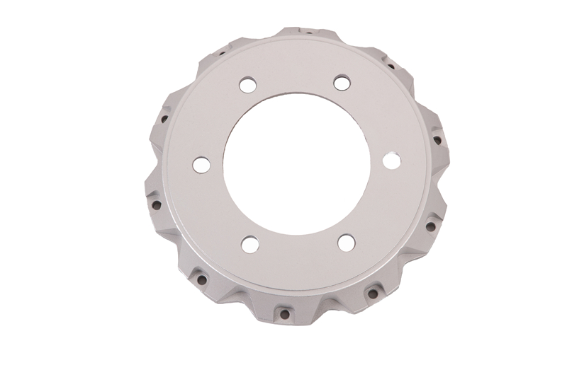 Aluminum alloy brake disc joint