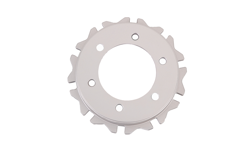 Aluminum alloy brake disc joint